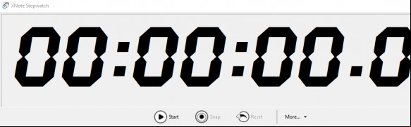 XNote Stopwatch screenshot 1