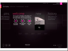 Zune Software - quickplay-menu